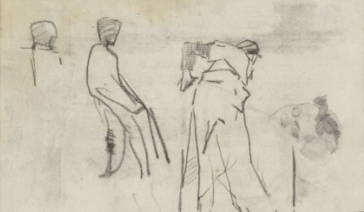 Study sheet with workers and a female head