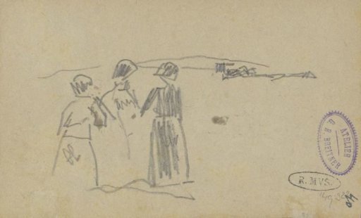 Landscape with three women