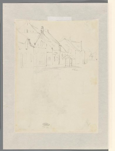 Houses in a street in Vleuten