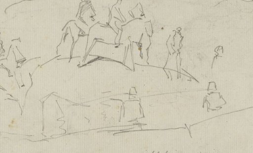 Cavalrymen in the Dunes near The Hague