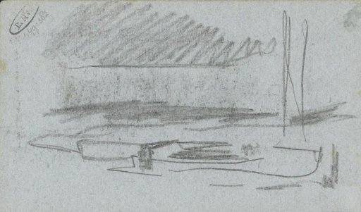 Coastal view with a boat
