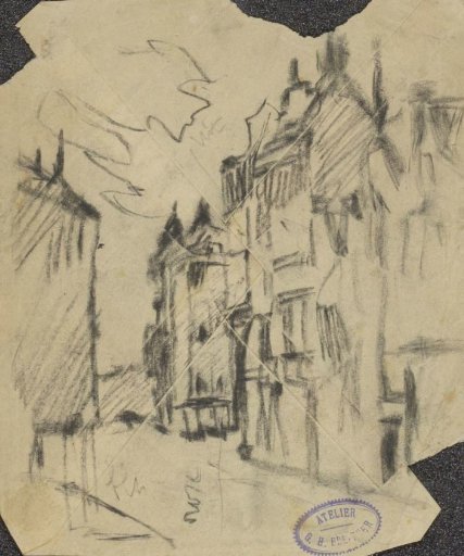View of a street in Amsterdam