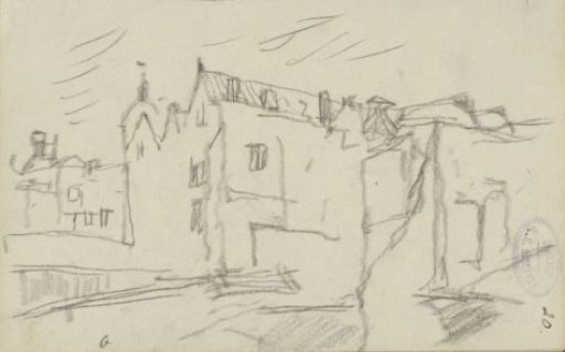 View of Amsterdam, possibly the area of the Western Islands