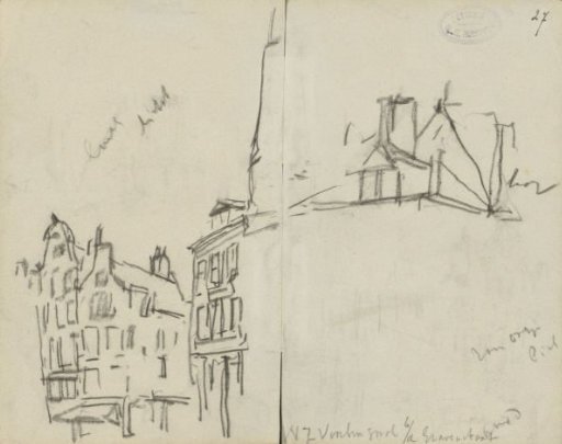 View of the Nieuwezijds Voorburgwal in Amsterdam, at the Height of the Gravenstraat