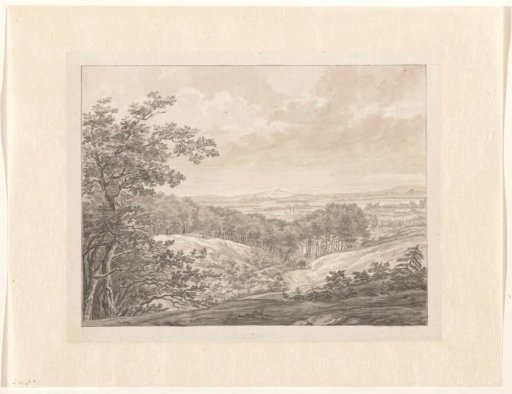 Landscape between Arnhem and Zutphen near the House Middagten