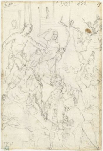 Sketch of the Massacre of the Innocents at Bethlehem