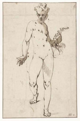 Standing Female nude