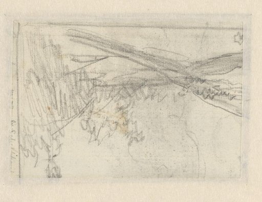 Sketch of a hilly landscape