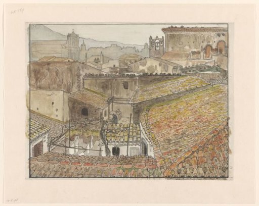 View of Randazzo, Sicily