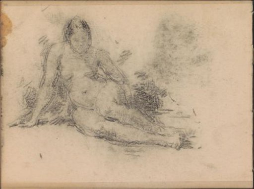 Seated Female Nude