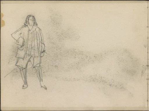 Man in historical costume