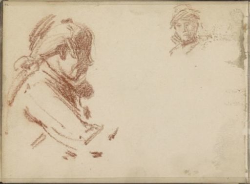 Man with Eighteenth-Century Hairstyle