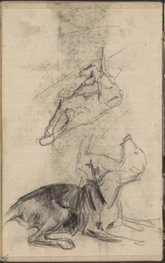 Recumbent Dog