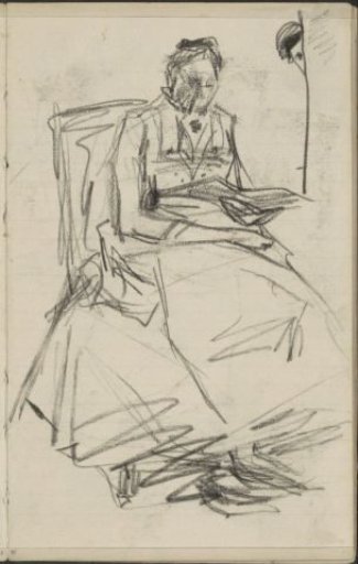 Woman reading