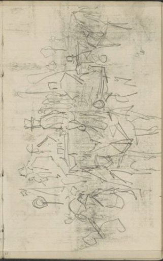 Horses and figures