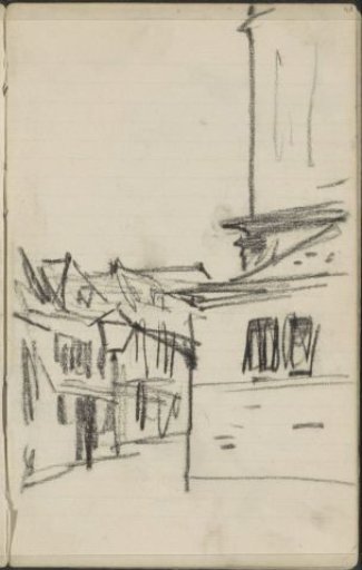 Rear of the Town Hall of Delft