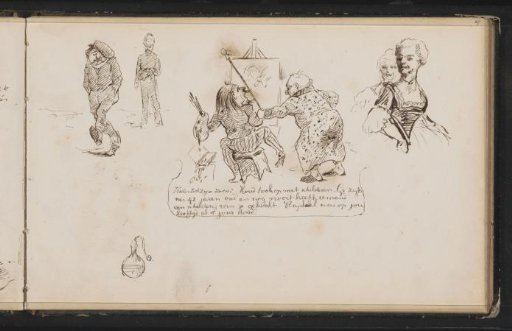 Caricature of painting