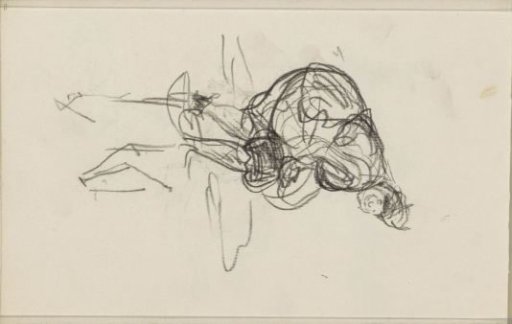 Woman bathing her foot