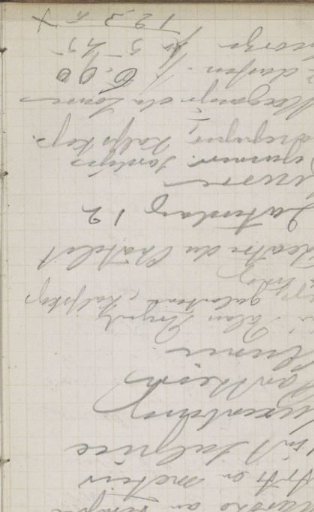Sheet with notes