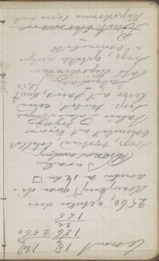 Sheet with notes