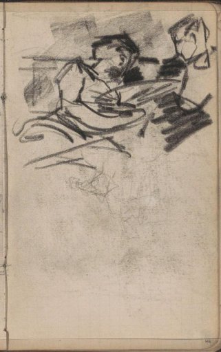 Figure with a fan