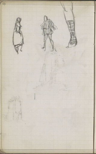 Man and Woman in Historical Costume