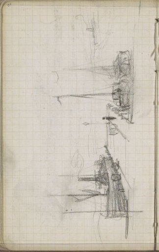 Sailing Ships at a Dock