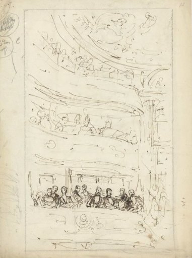 Royal box in the theatre