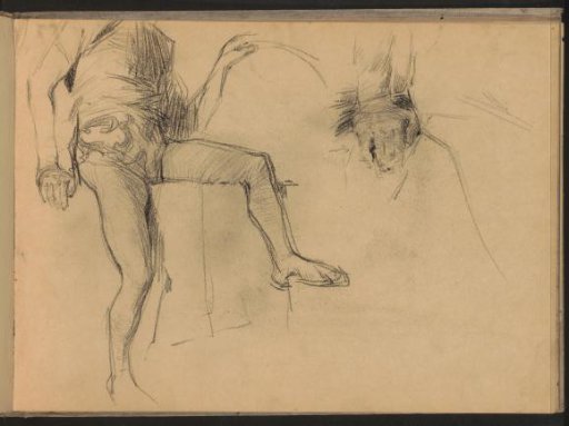 Seated nude