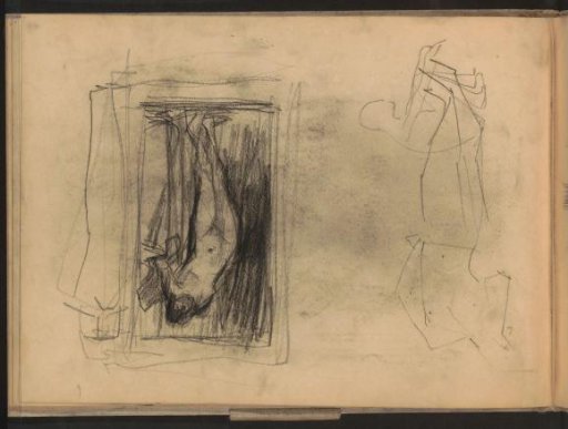 Standing nude woman