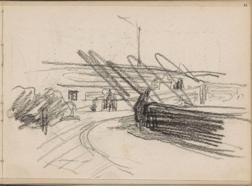 Landscape with a road