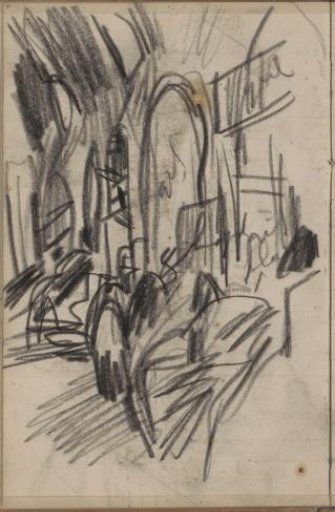 Interior with figures