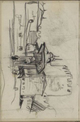Fortress tower and rampart