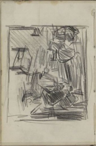 Figures with crutches or tables