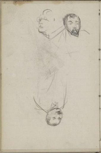 Three men's heads