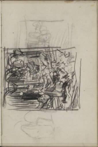 Figure at a Colonnade