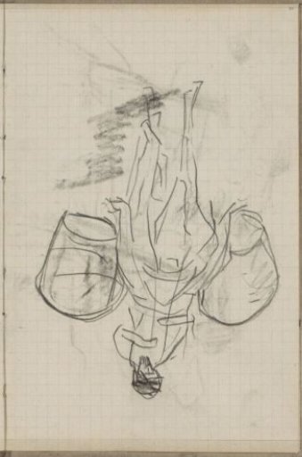 Rider on a laden horse