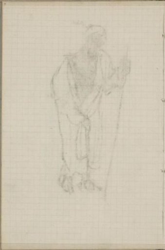 Impression of the Chalk Drawing on Page 8