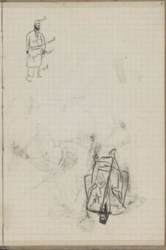 Two men in Eastern clothing