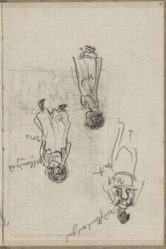 Figure studies of children and a man in Eastern clothing