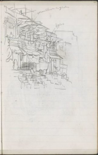 Houses with awnings