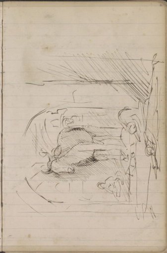 Calf in a niche