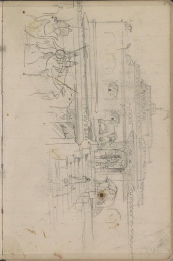 Steps of a building, possibly a temple