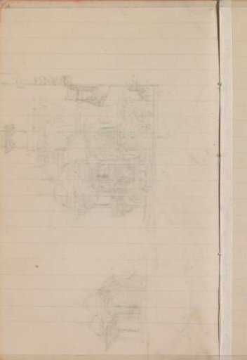 Rubbing of a chalk drawing