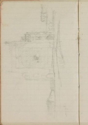 Cast of the chalk drawing on page 9