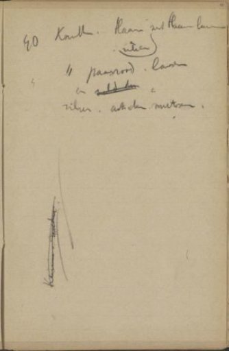 Sheet with notes