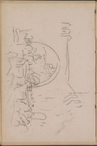 Procession at a gate