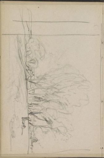 Landscape with Trees and Figures