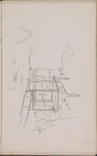 Freestanding building on four poles with a decorated dome