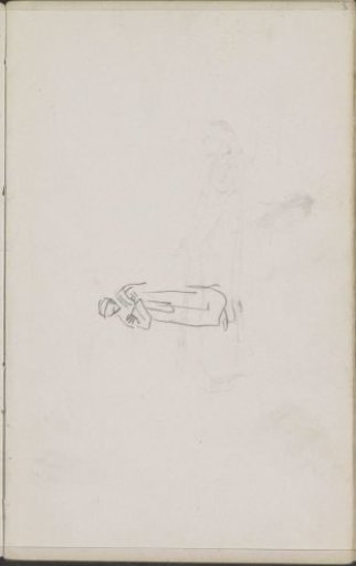 Figure with crossed arms